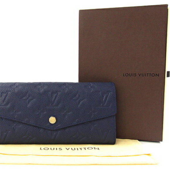 Louis Vuitton Bi-fold Long Wallet Monogram Empreinte Portefeuille Curie's M60... - Picture 10 of 10